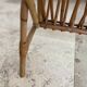 70s magazine rack in rattan & bamboo