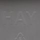 ACC12 chair in grey plastic by HAY