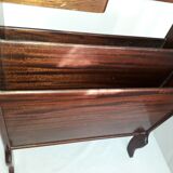 Wooden magazine rack