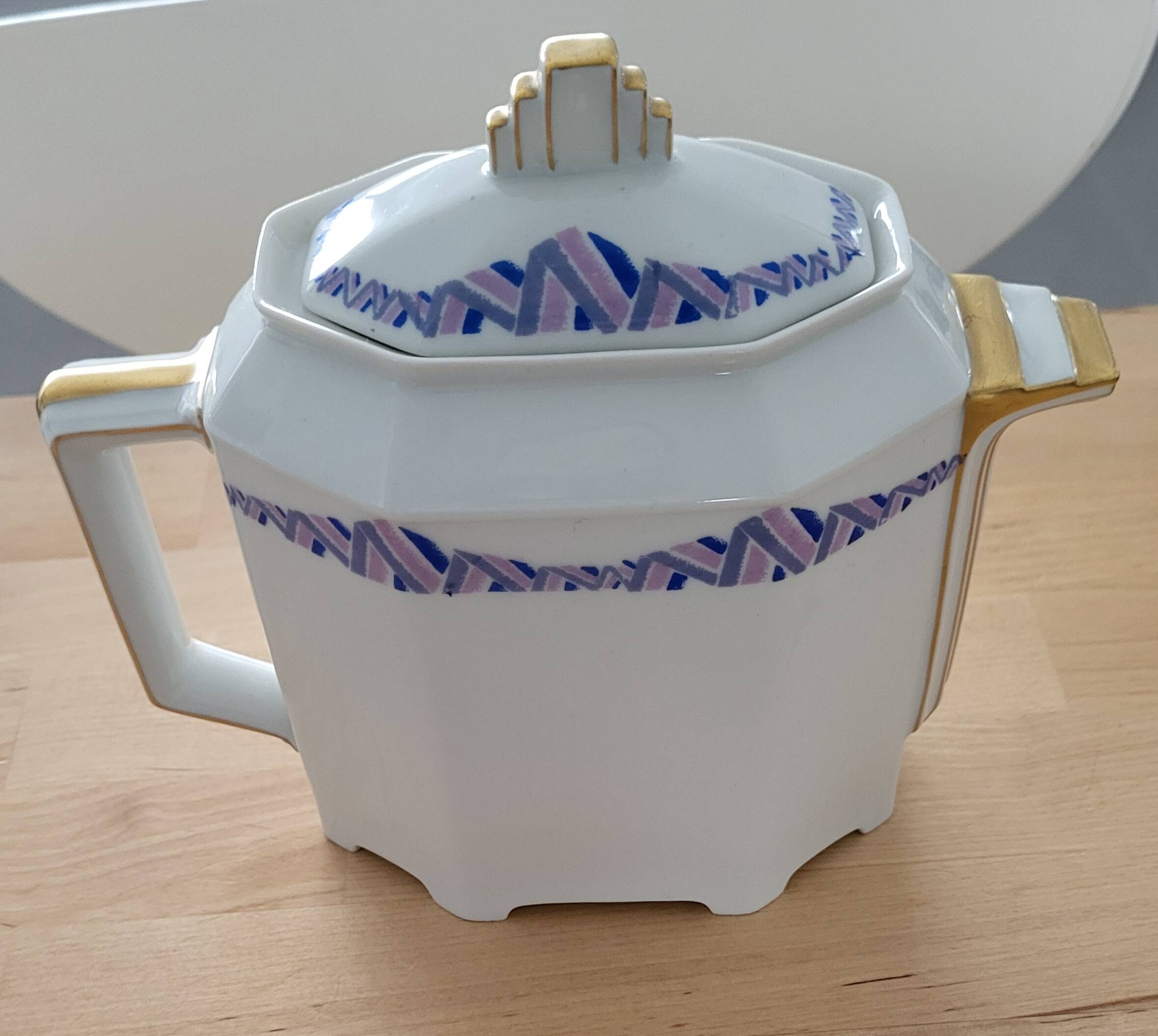 Art Deco coffee/tea service Bernardaud Limoges 1930s