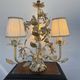 Florentine lamp with foliage from the 1970s.