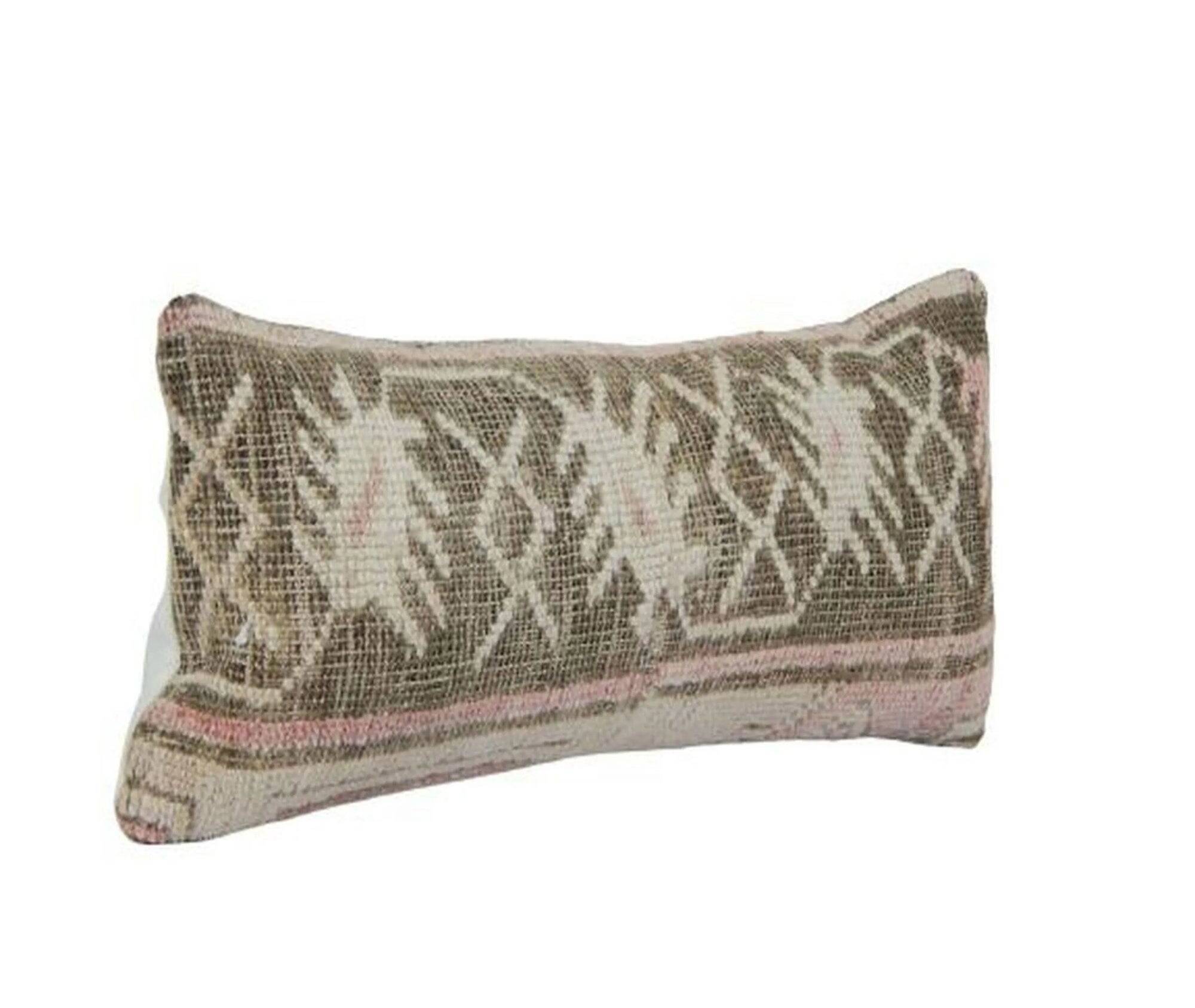 Vintage Turkish cushion cover 20x46 cm