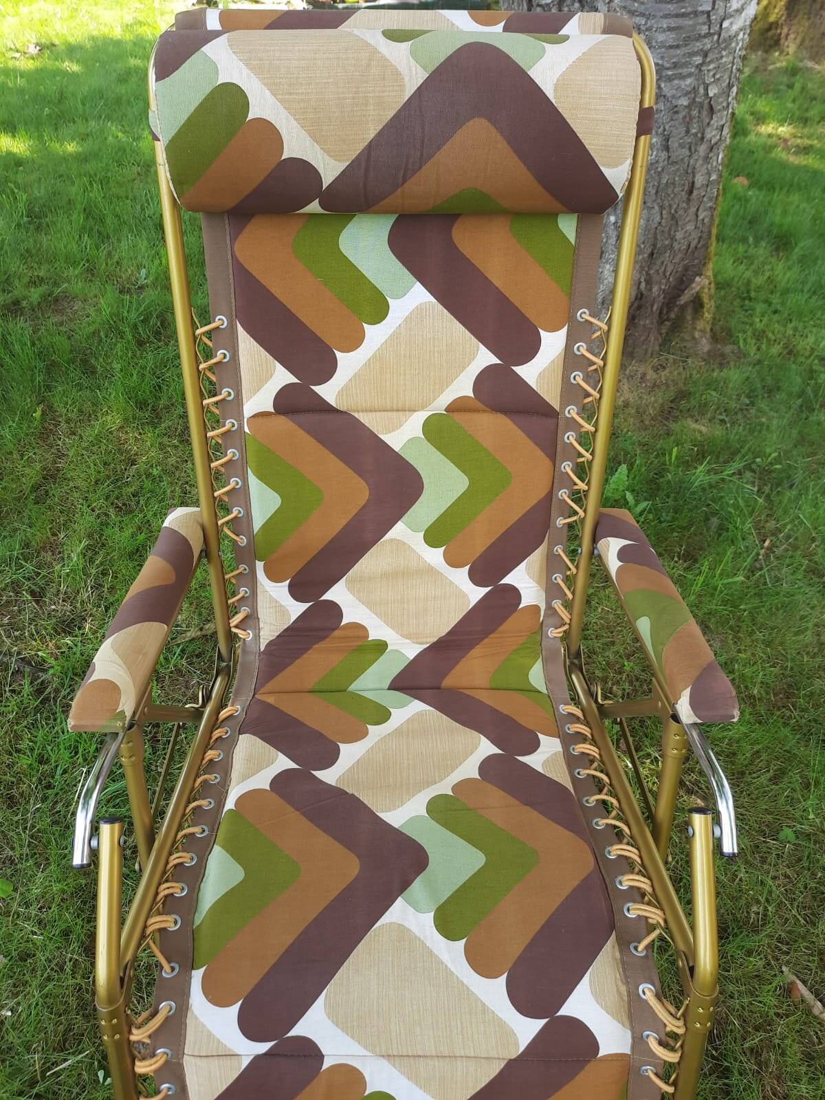 Vintage Lafuma lounge chair