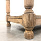 Antique bleeched oak drapers table 19th century