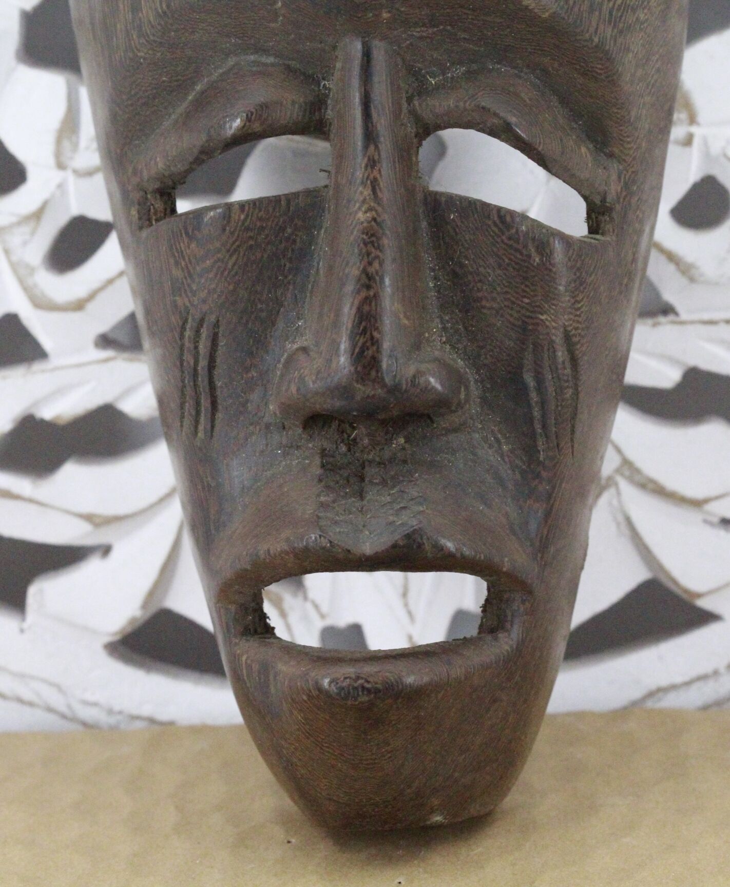 African wooden mask