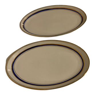 Pair of dishes Selency x Monoprix Croisé Laroche