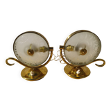 Table Lamps , 1940s, Set of 2