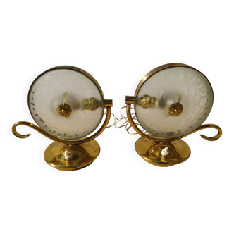 Table Lamps , 1940s, Set of 2