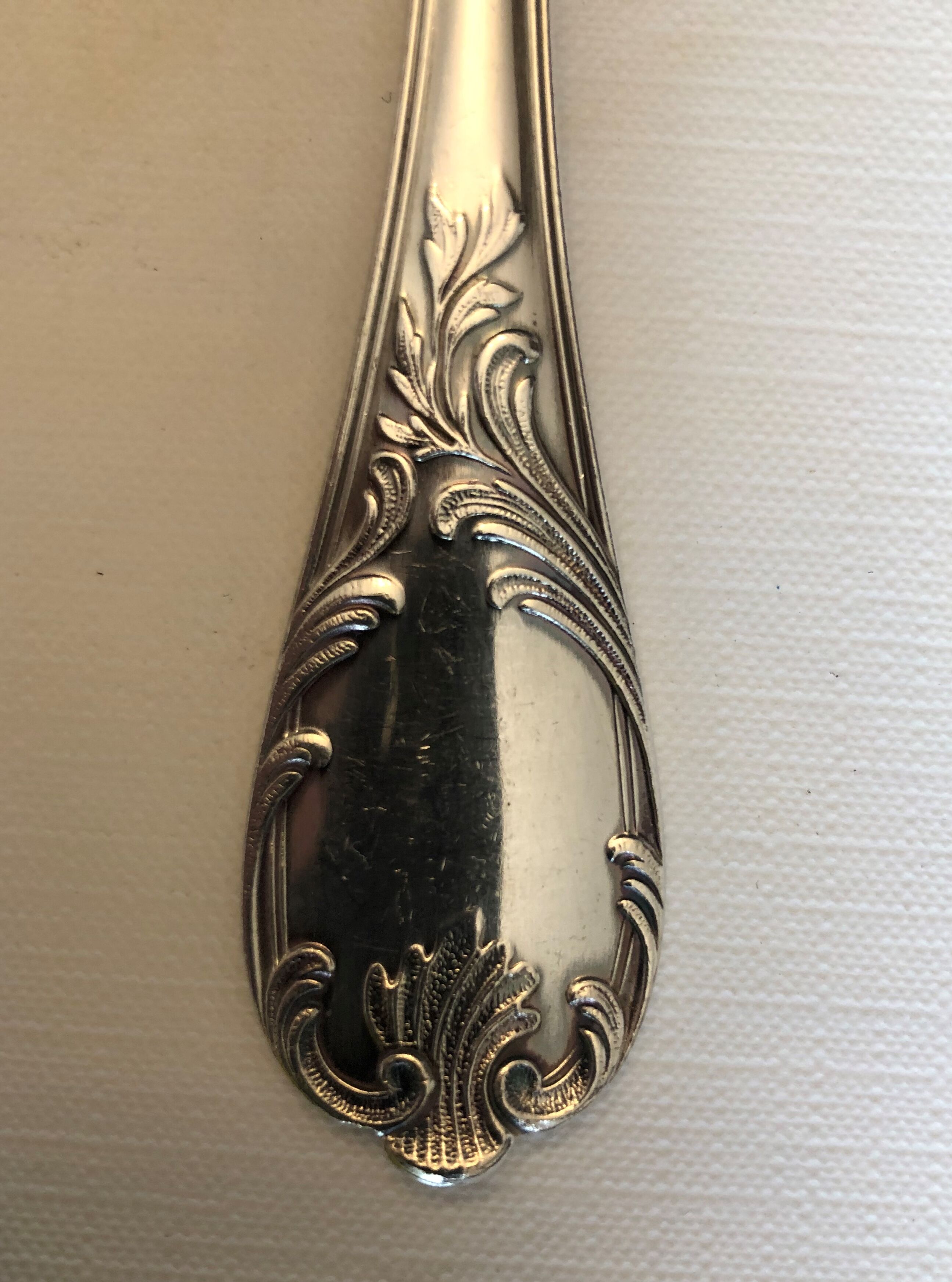 Housewife in silver metal Christofle 35 pieces