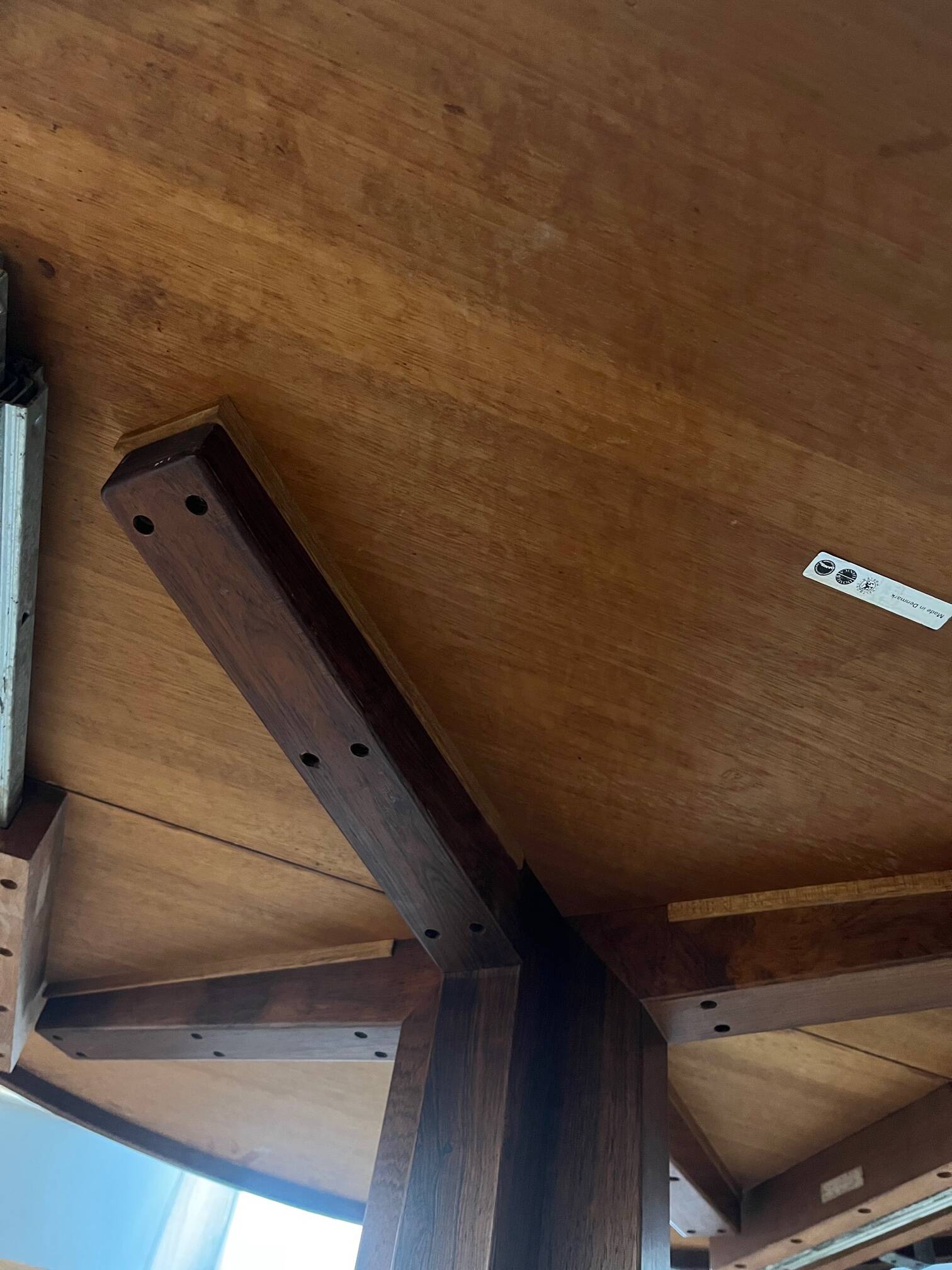 Dining table. danish design, 1960. in rosewood