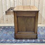 19th century oak store counter