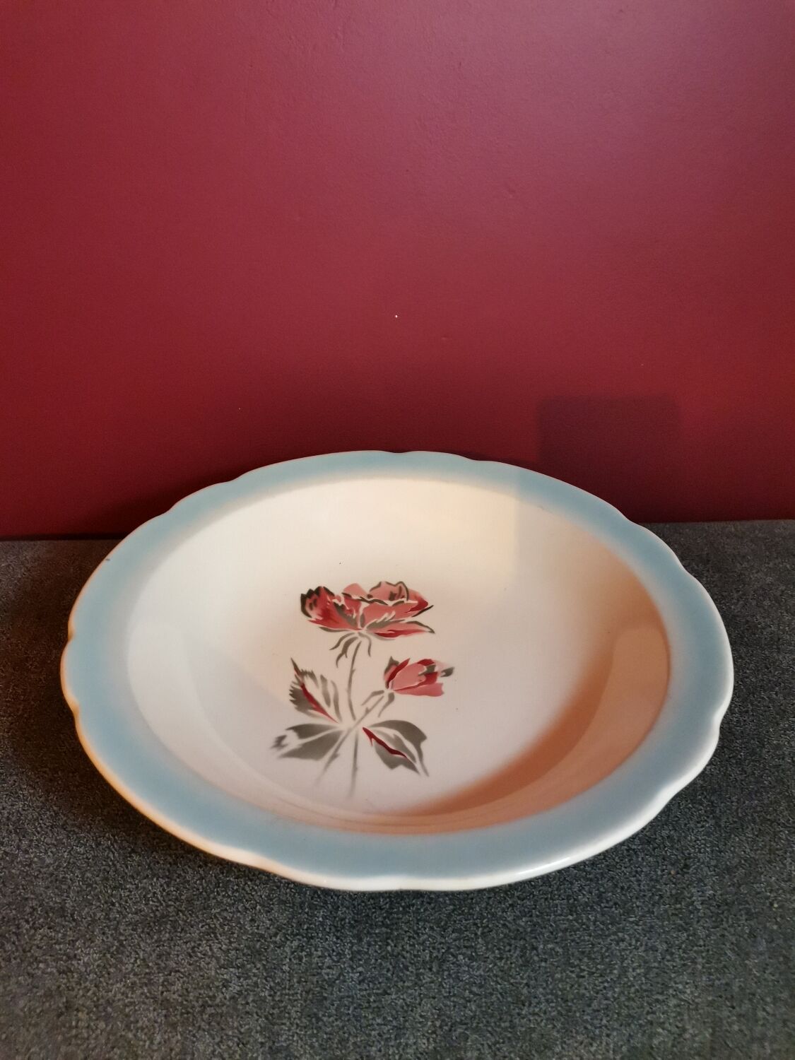 Hollow dish Digoin Richelieu