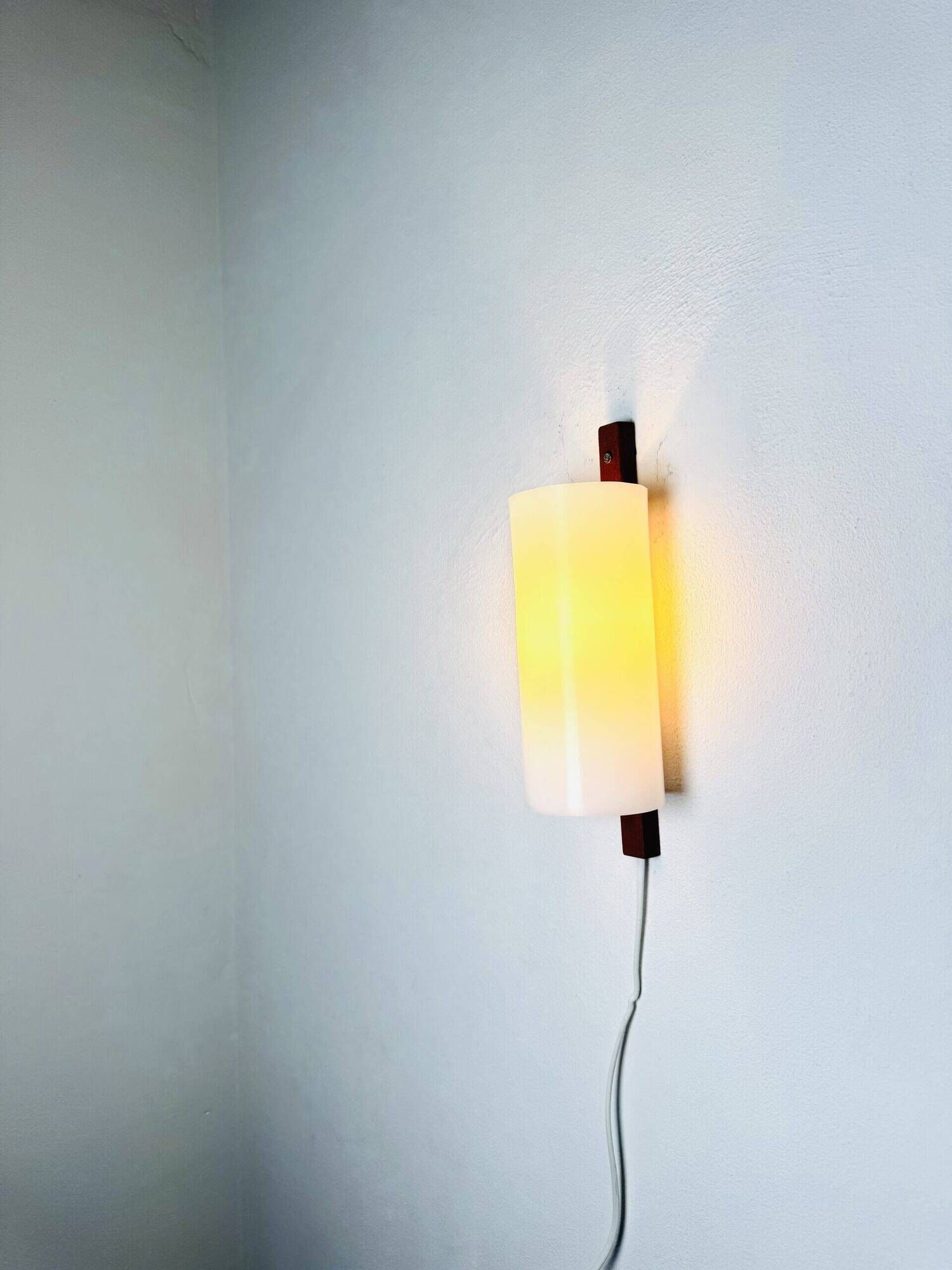 Cylindrical Wall Lamp By Hans-Agne Jakobsson For Markaryd, Sweden 1960S