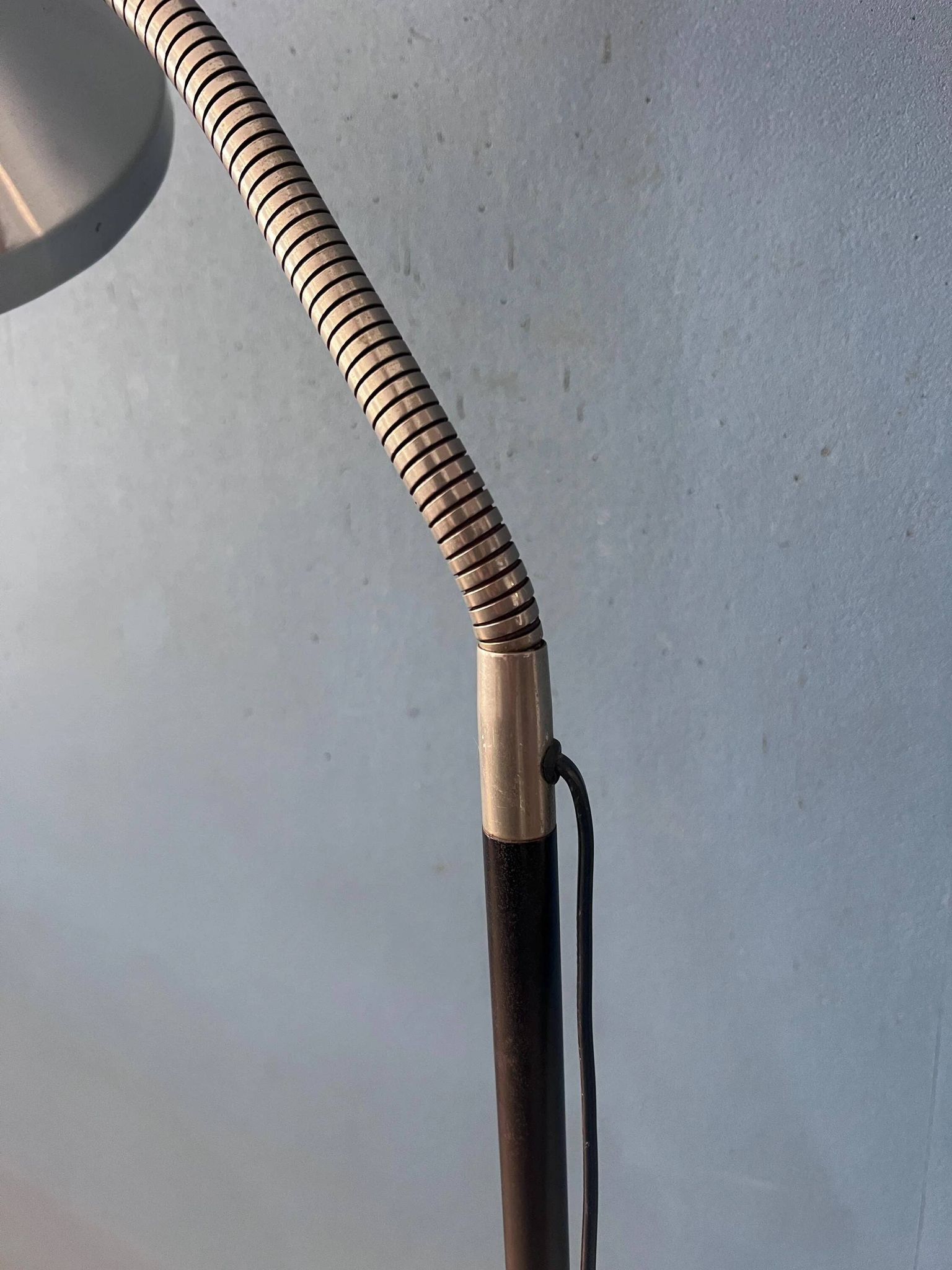 Vintage black metal floor lamp Anvia