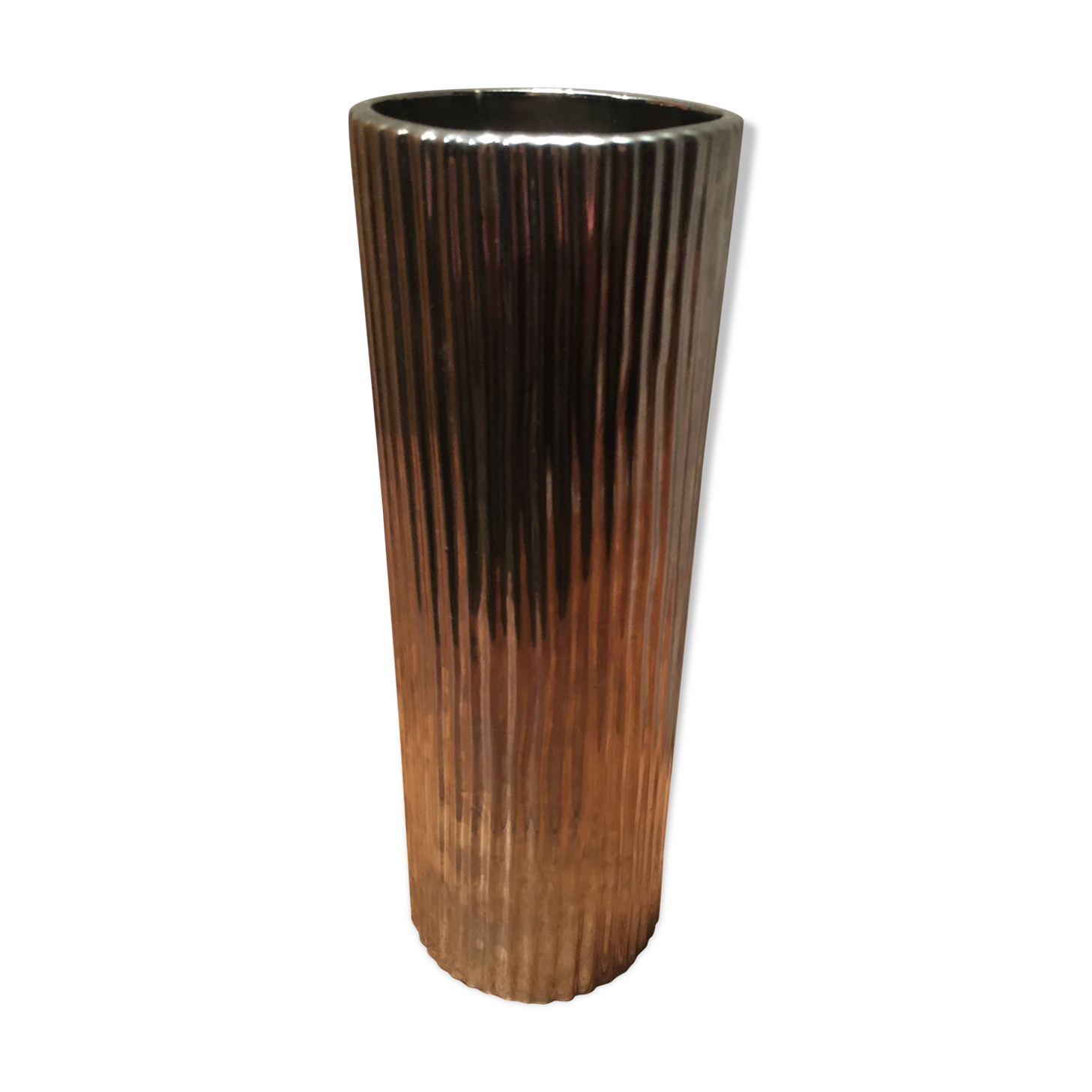 Stainless steel ceramic vase
