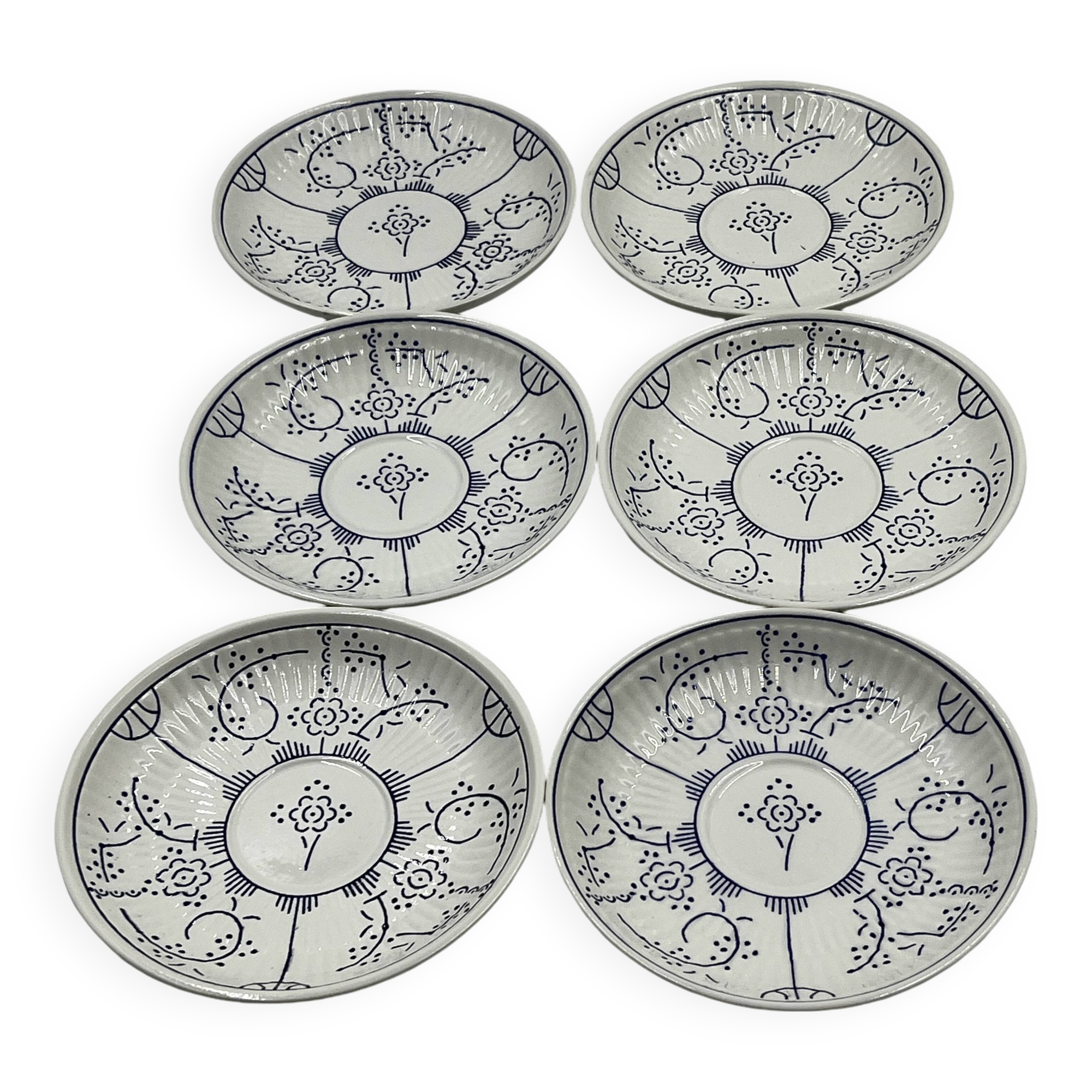 Set of 6 Boch Copenhagen coasters