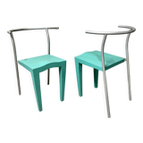 Pair of Dr. Glob chair by Starck for kartell in the 1990s