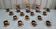 Complete coffee and tea set by Marius Gugie Vallauris Vintage