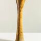 Glazed stoneware single-flower vase, signed Potelune, La Borne.