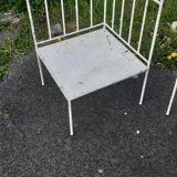 Chaises de jardin en fer