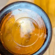 Lot de 4 verres ambrés vintage – Duralex
