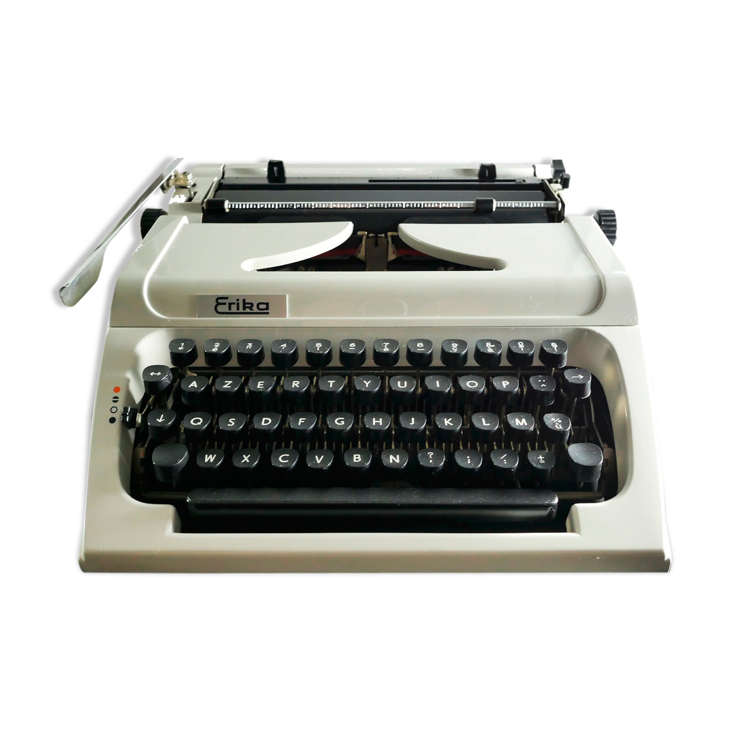 Erika 150 grey collector typewriter revised new ribbon