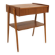Scandinavian bedside table in teak, AB Carlströms, Sweden, 1960.