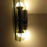 Murano wall lamp fontana arte veca 70s