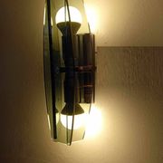 Murano wall lamp fontana arte veca 70s
