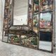 Handpainted Italian mirror