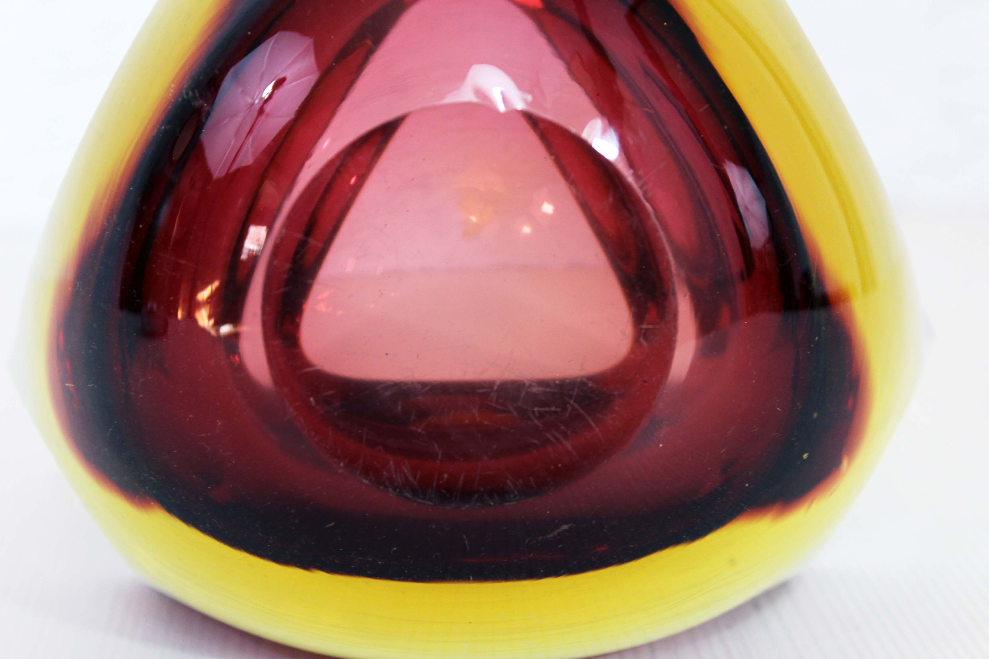 Empty pocket or Murano glass ashtray