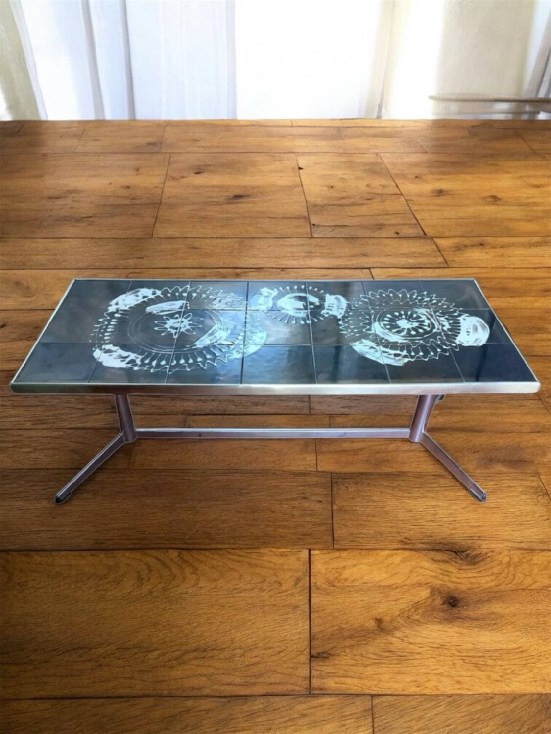 Vintage ceramic coffee table from the 1970s