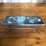 Vintage ceramic coffee table from the 1970s