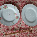 Servant - display "Polka blue" Royal Albert porcelain