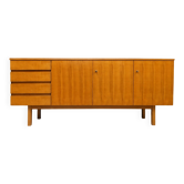 Grande enfilade vintage années 50/60 – 4 tiroirs & rangements