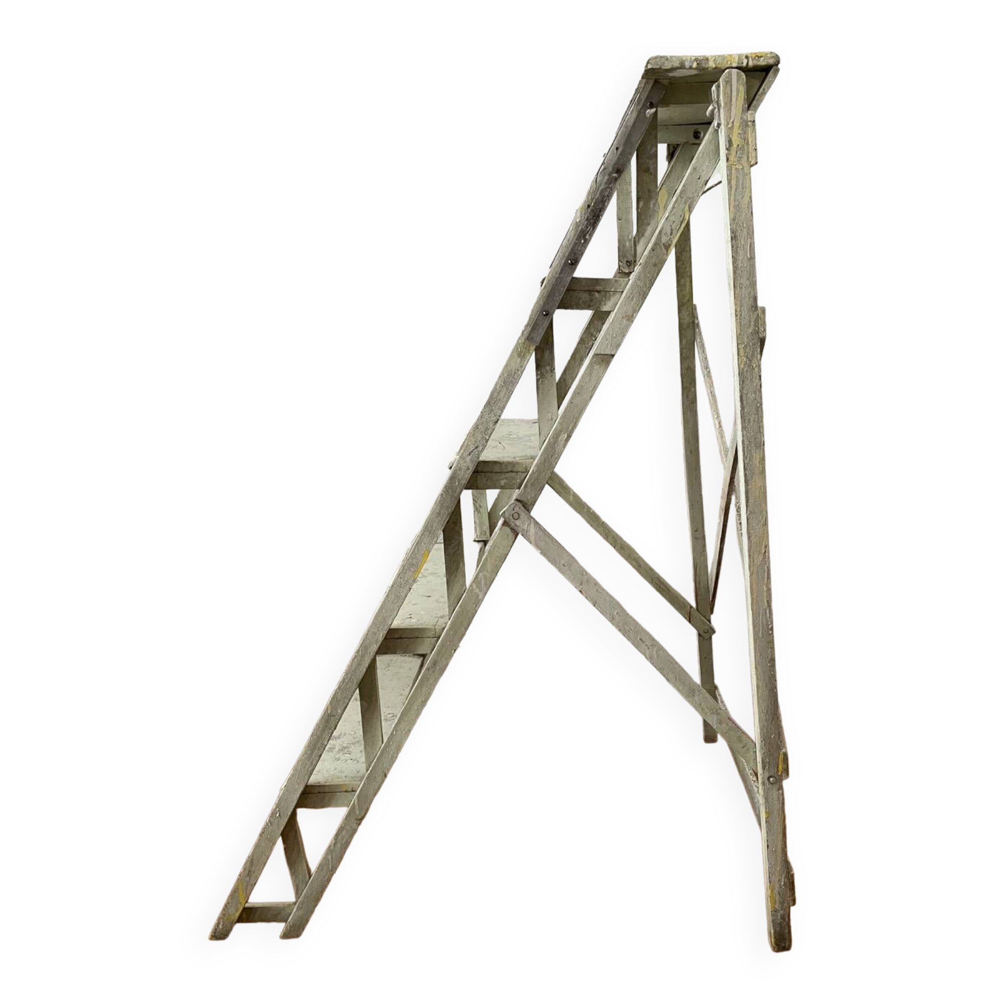 Vintage workshop stepladder