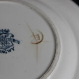 3 plates iron earth Paquerette de Longwy