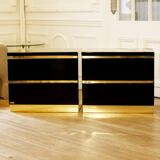 pair of Eric Maville bedside tables