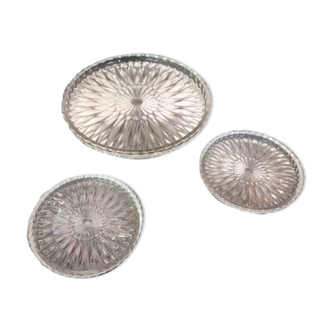 Coffret dessous de plat et bouteille