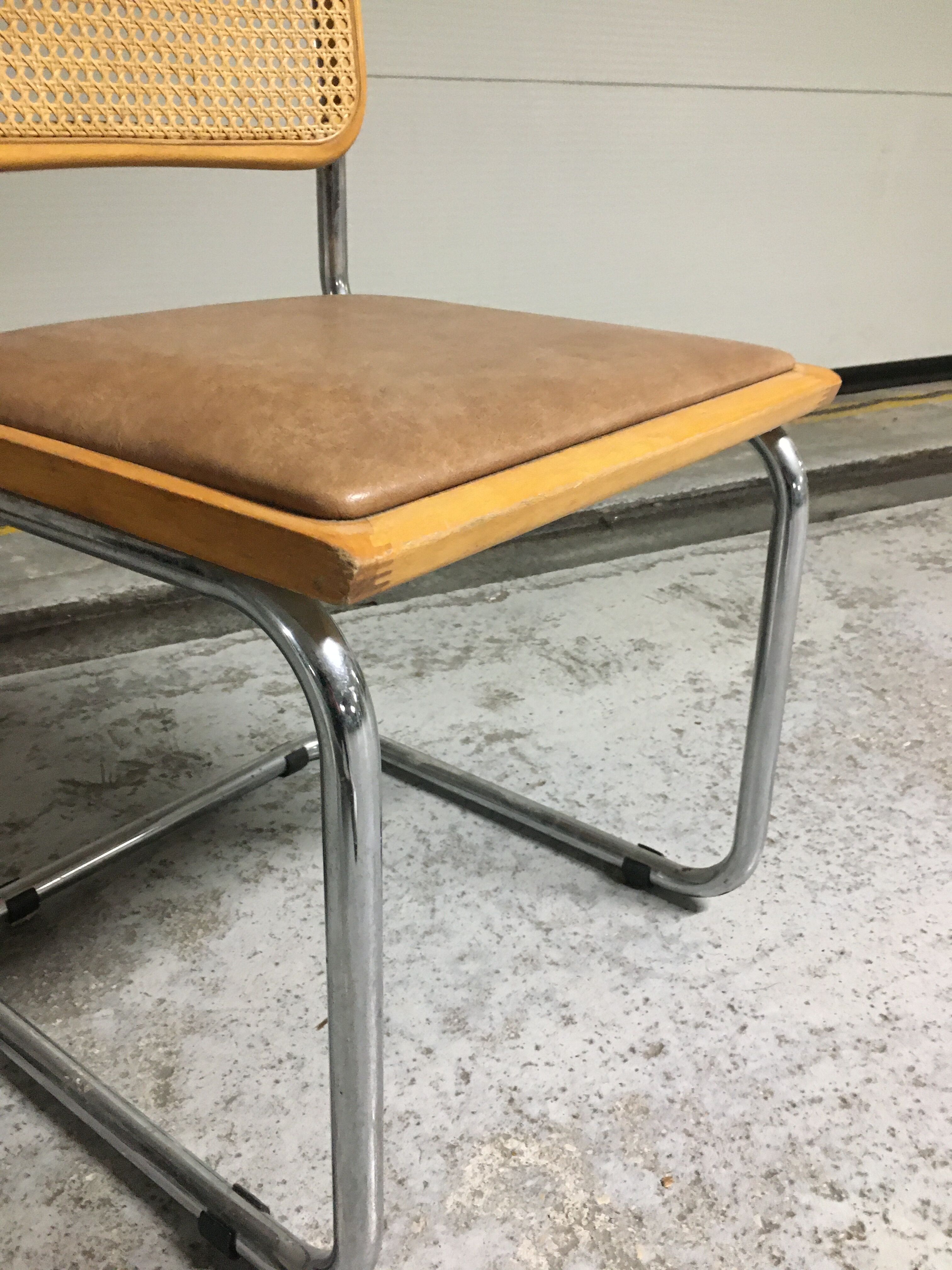 Luckyfind Chair Cesca B32 Marcel Breuer circa 1970