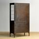 armoire médicale polie, années 1970