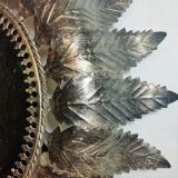 Metallic wall lamp
