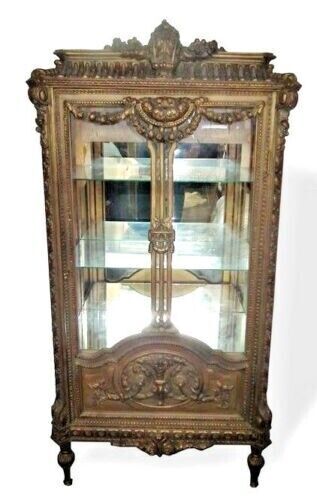 Louis XV style display cabinet