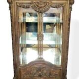 Louis XV style showcase