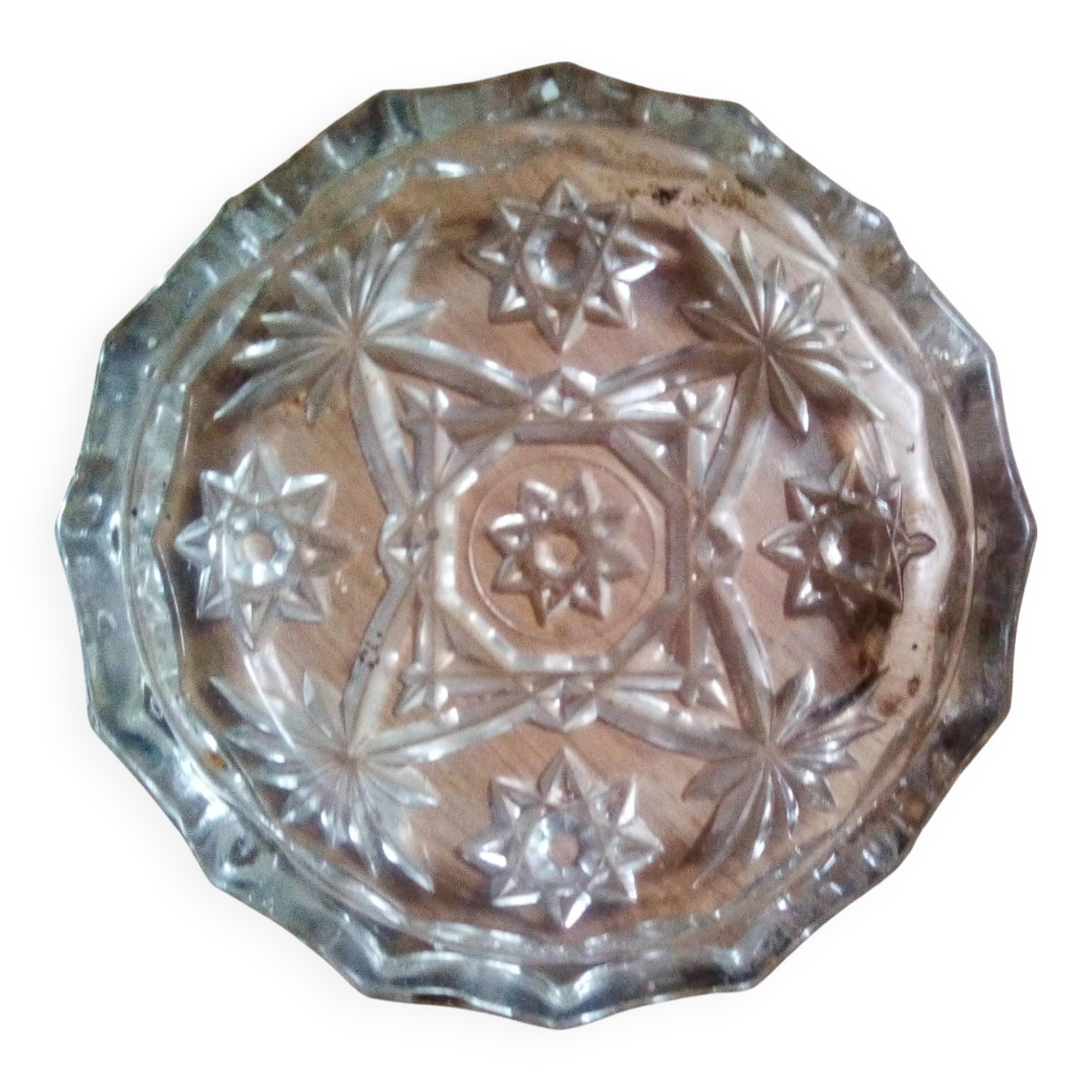 Glass ashtray in very good condition