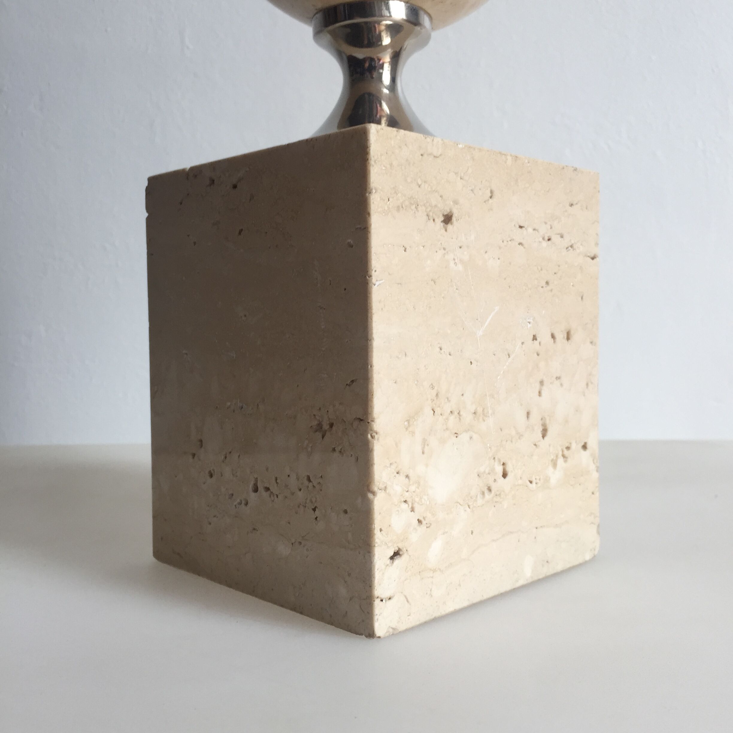 Travertine Lamp, 1960