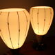 1950's set of two table lamps by Drukov