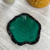 Small green ceramic dish