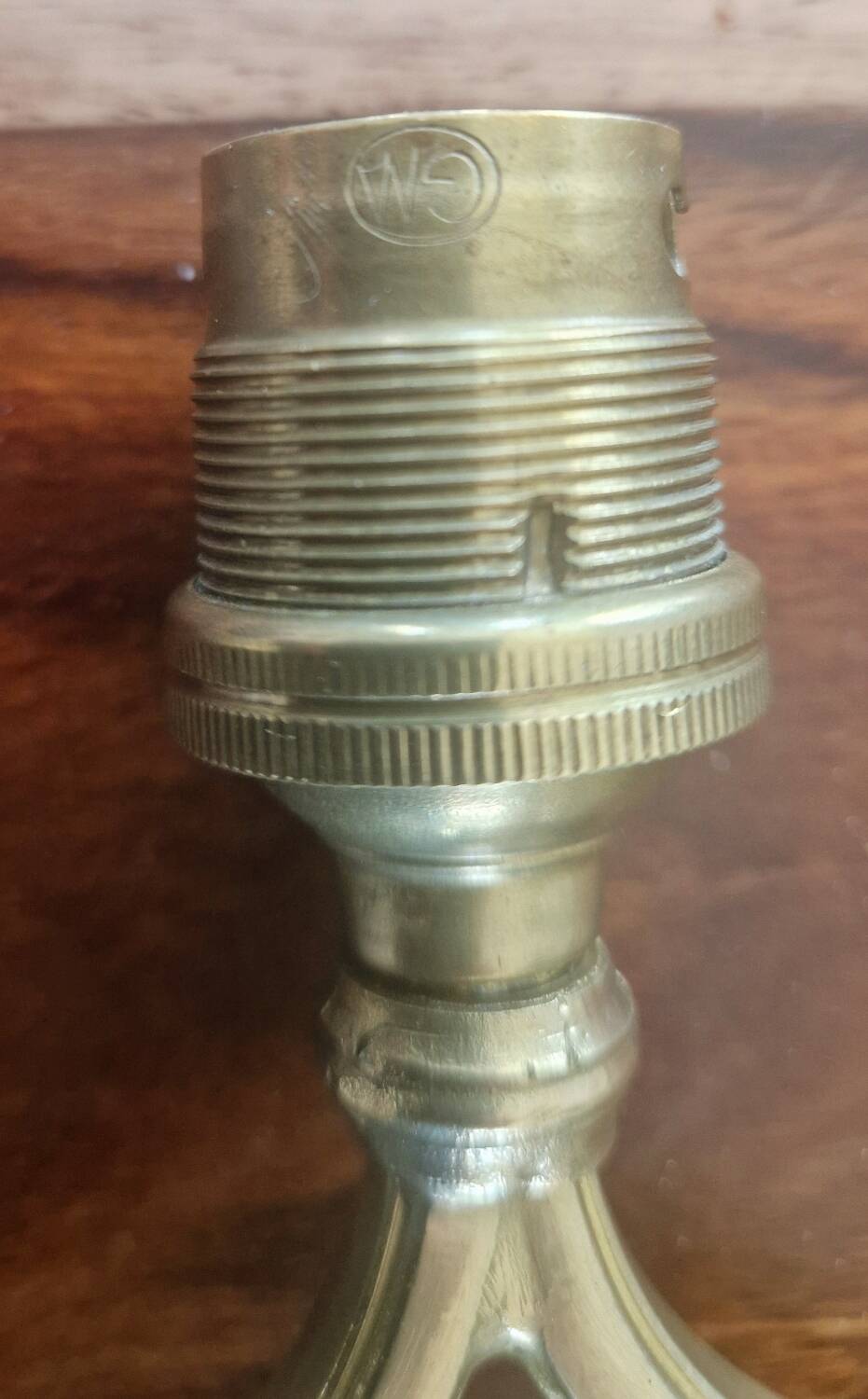 Art Nouveau style lamp by Müller Frères