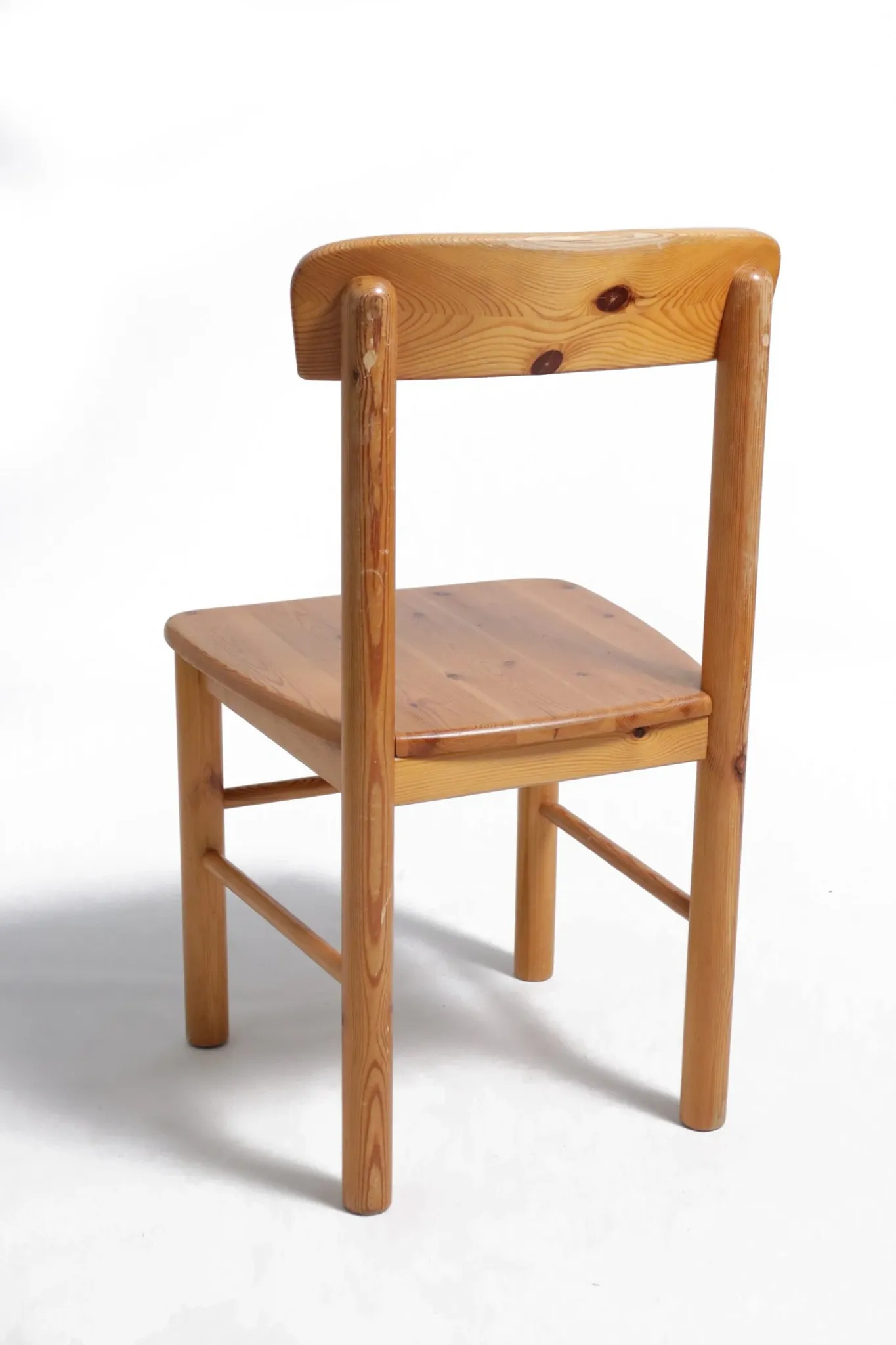 Set of 4 Danish pine chairs in Rainer Daumiller style – circa 1975